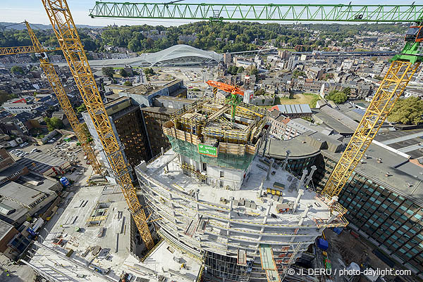 tour des finances à Liège